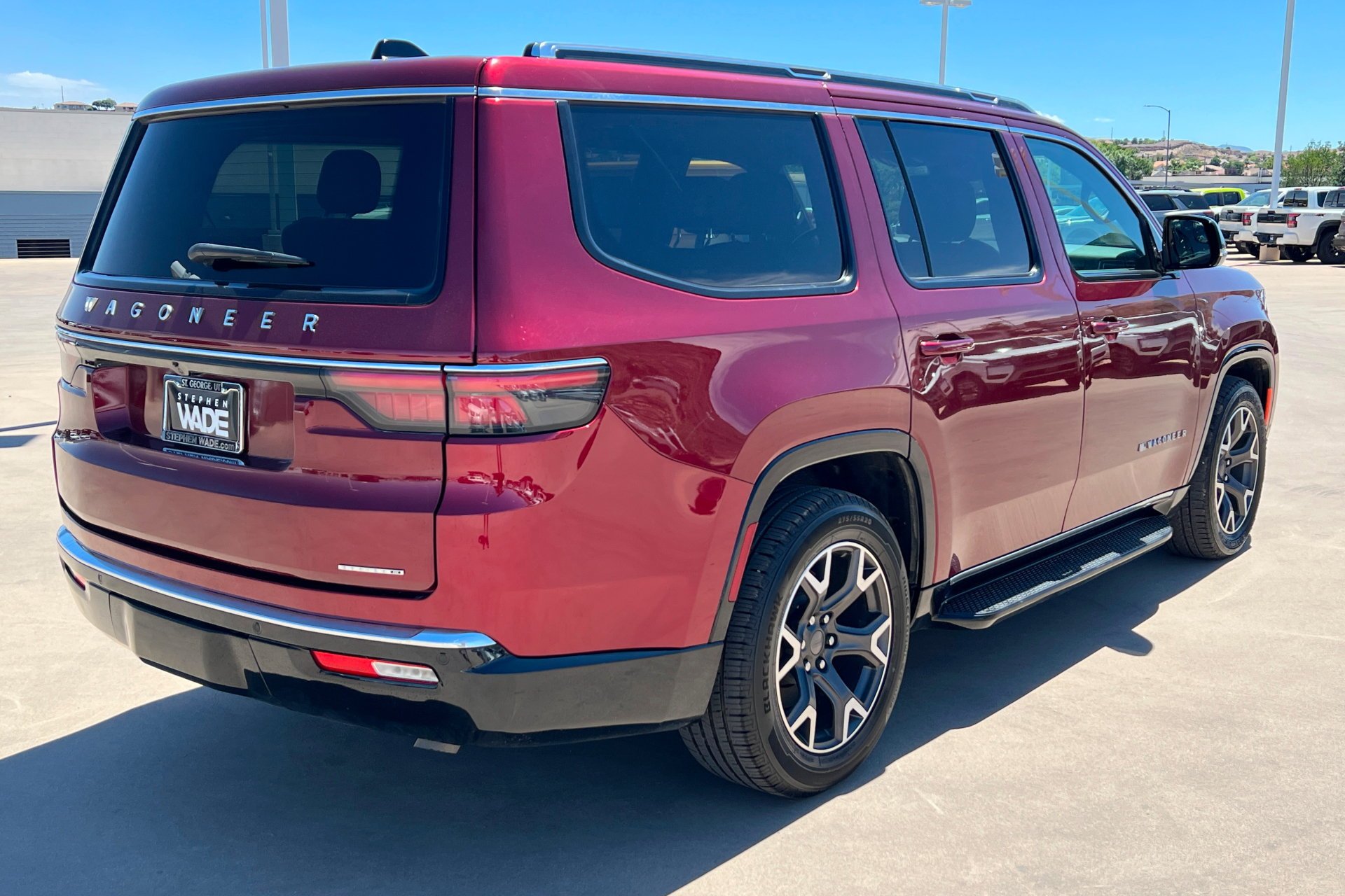 Used 2024 Velvet Red Pearlcoat Jeep Series III image 6