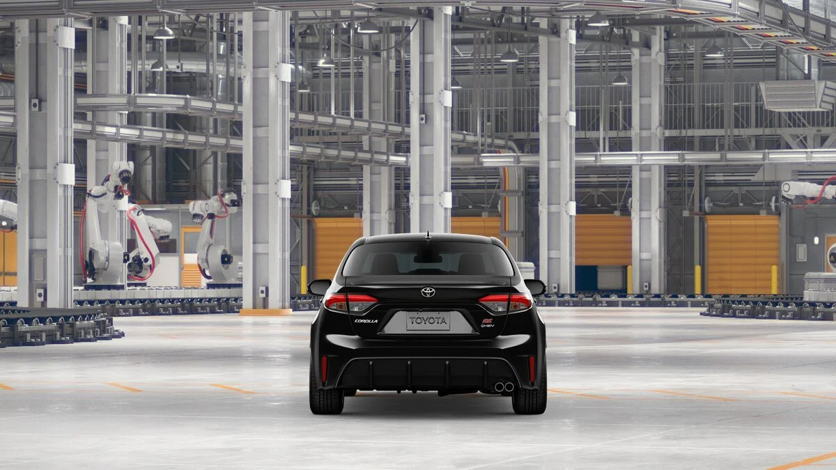 New 2026 Midnight Black Metallic Toyota SE image 8