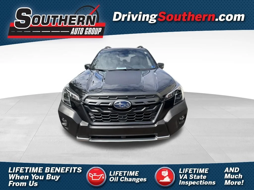 Used 2022 Black Subaru Wilderness image 1