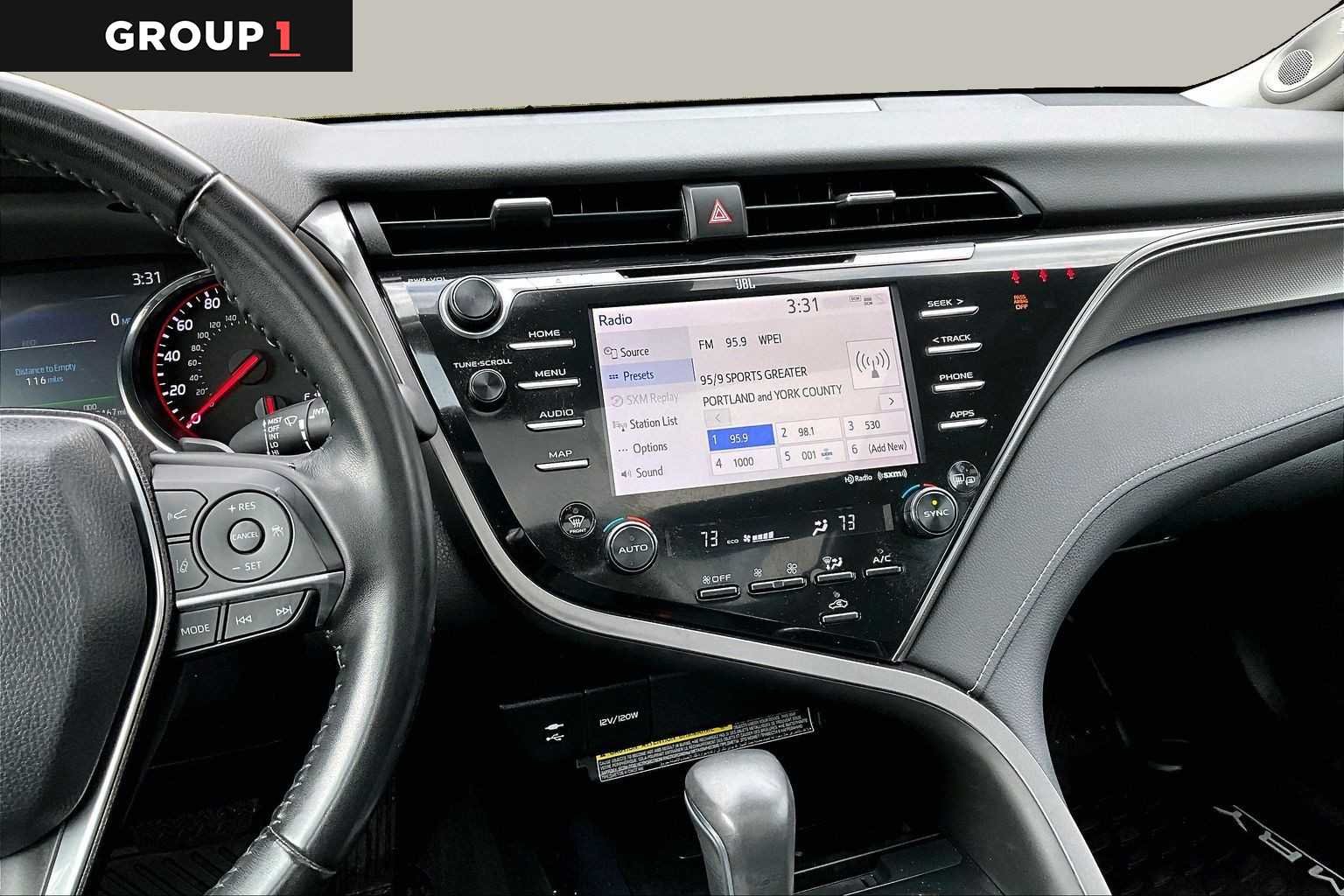 Used 2019 Celestial Silver/Midnight Black Metallic Toyota XSE V6 image 7