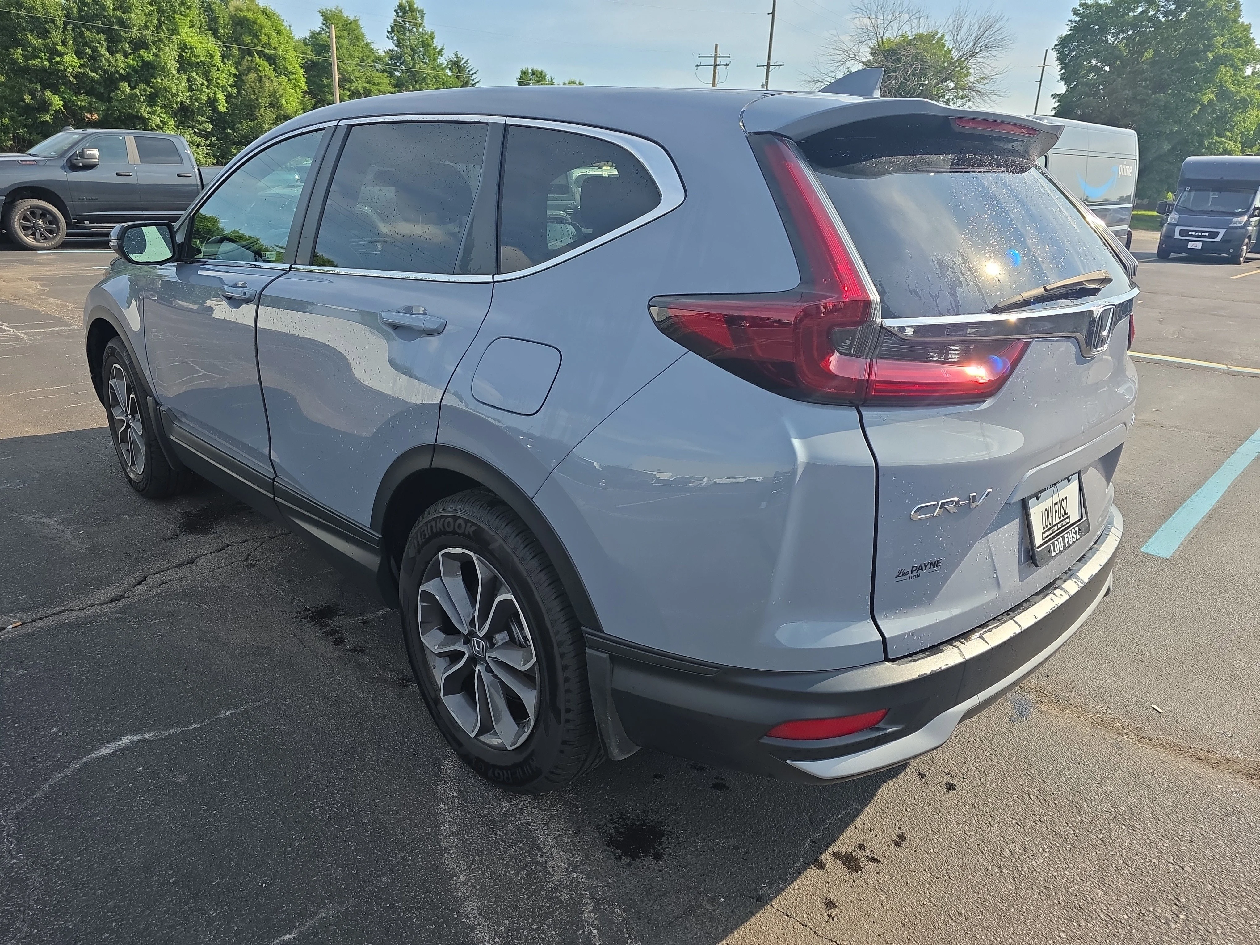 Used 2021 Gray Honda EX image 3