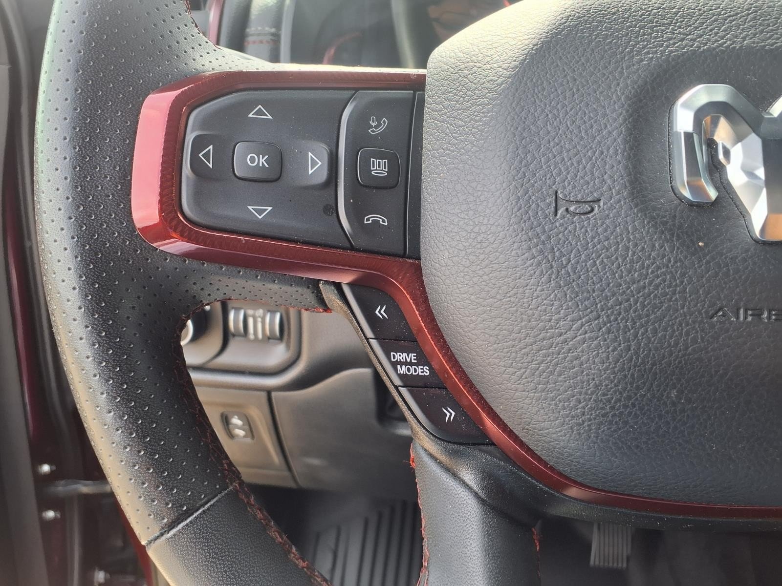 2025 Ram 1500 Rebel Red at Robbins Nissan