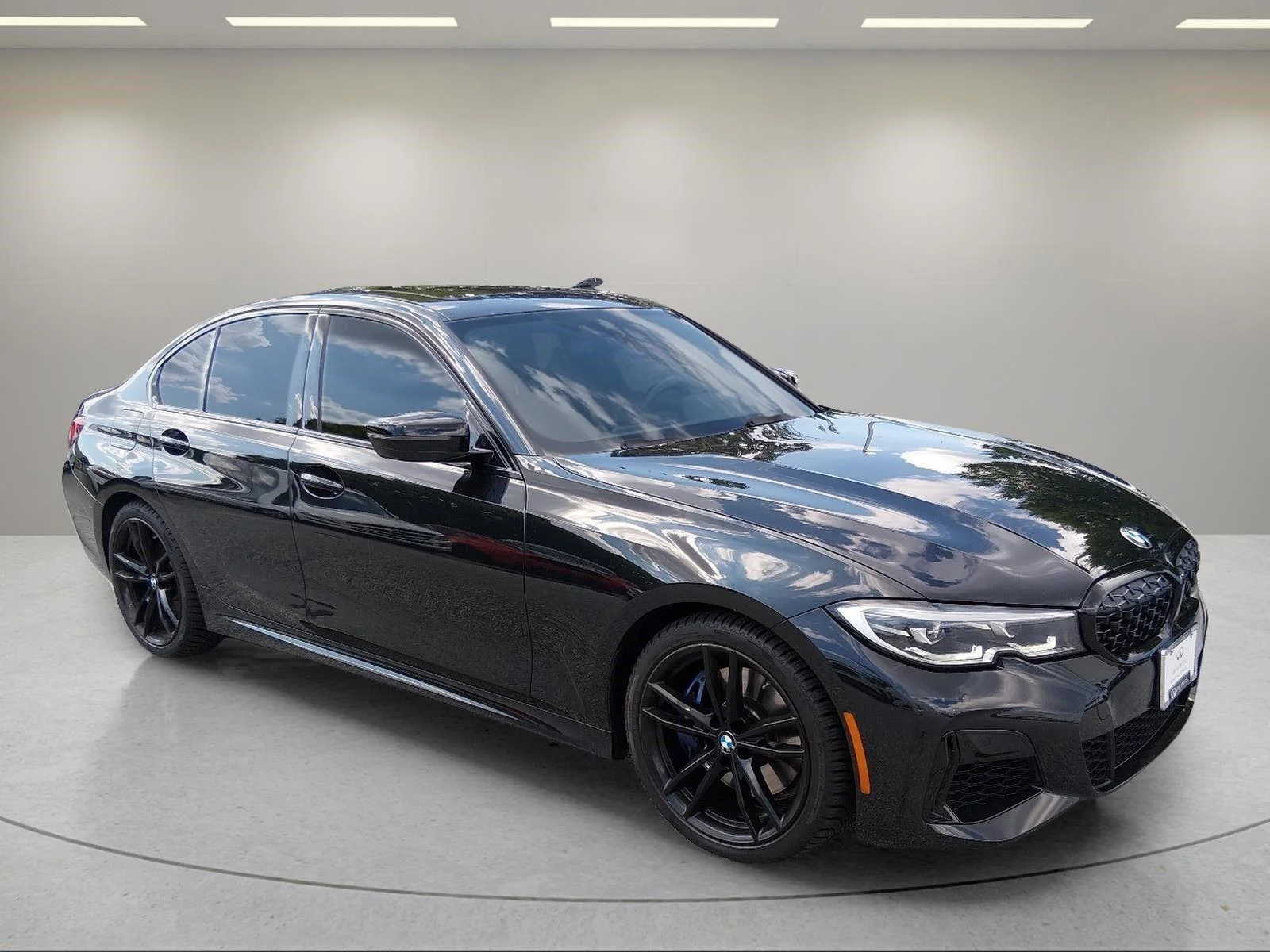Used 2021 Black Sapphire Metallic BMW M340i xDrive image 7