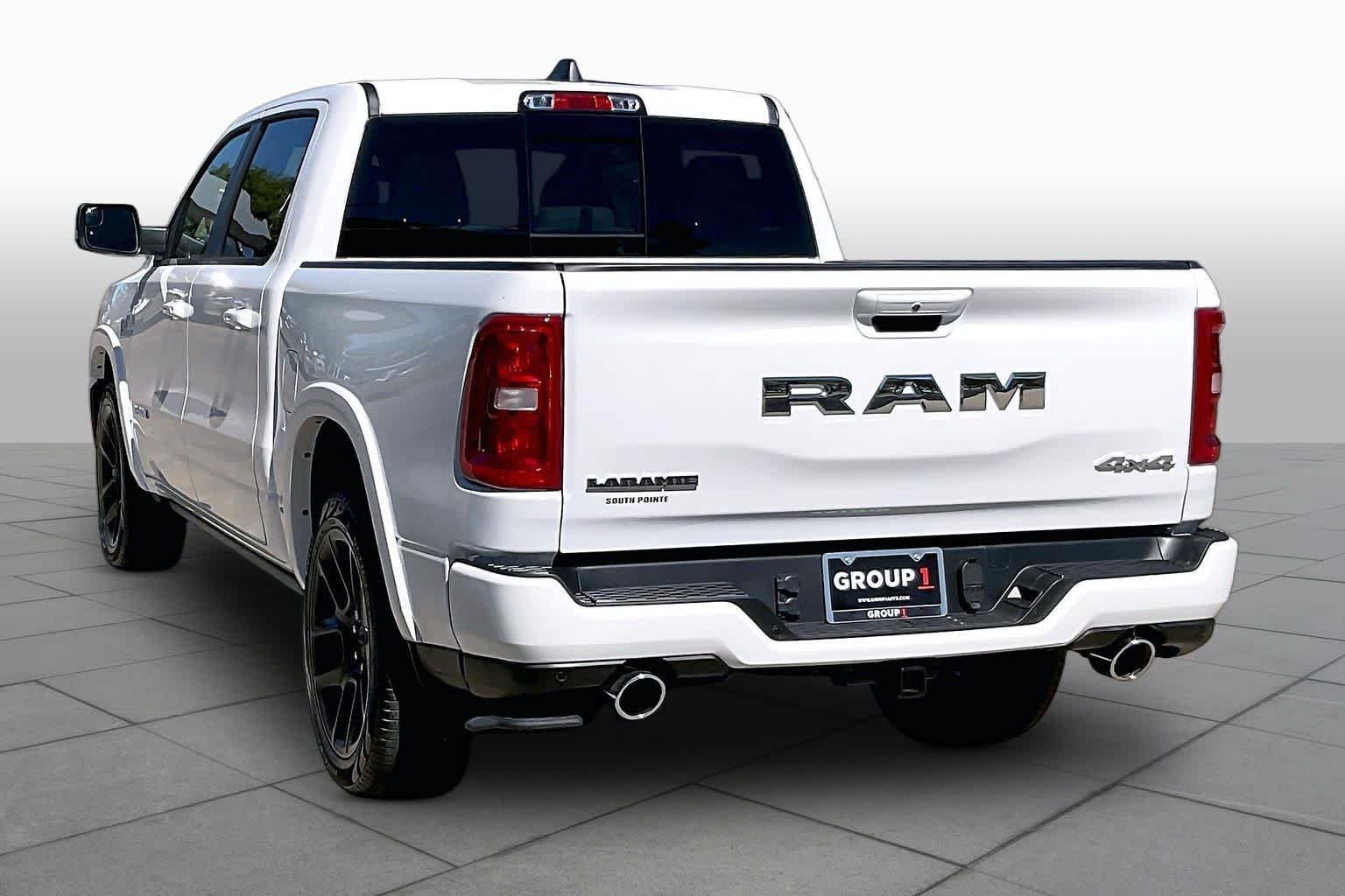 New 2027 Bright White Clear-Coat Exterior Paint RAM Laramie image 12
