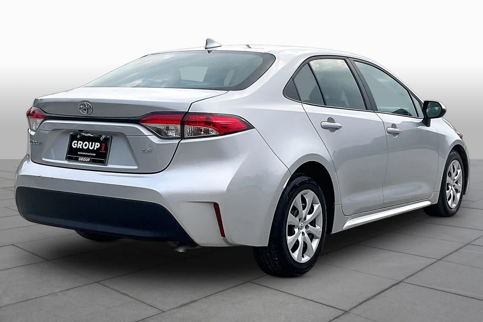 Used 2023 Classic Silver Metallic Toyota LE image 11