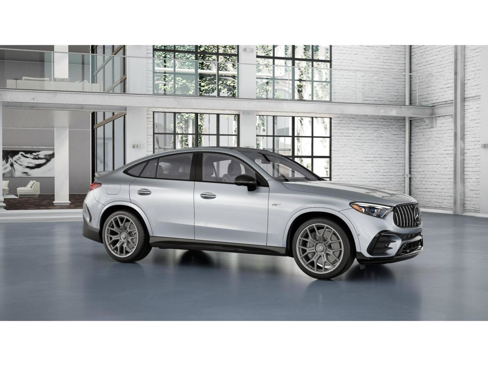New 2027 Cirrus Silver Metallic Mercedes-Benz AMG® GLC 53 4MATIC+ Coupe image 54