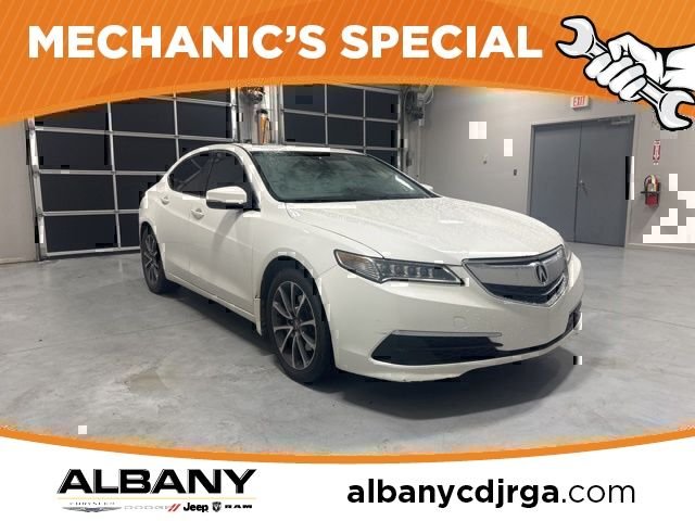 Used 2015 White Acura V6 Tech image 1