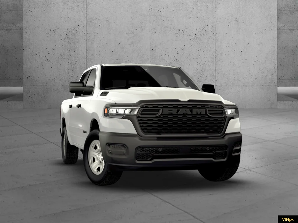 New 2026 Bright White Clear-Coat Exterior Paint RAM Tradesman image 15