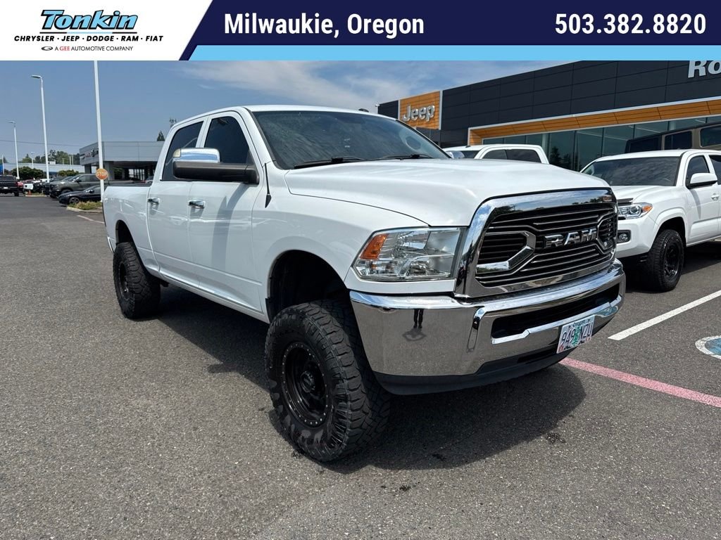 Used 2016 Bright White Clearcoat Ram SLT image 1