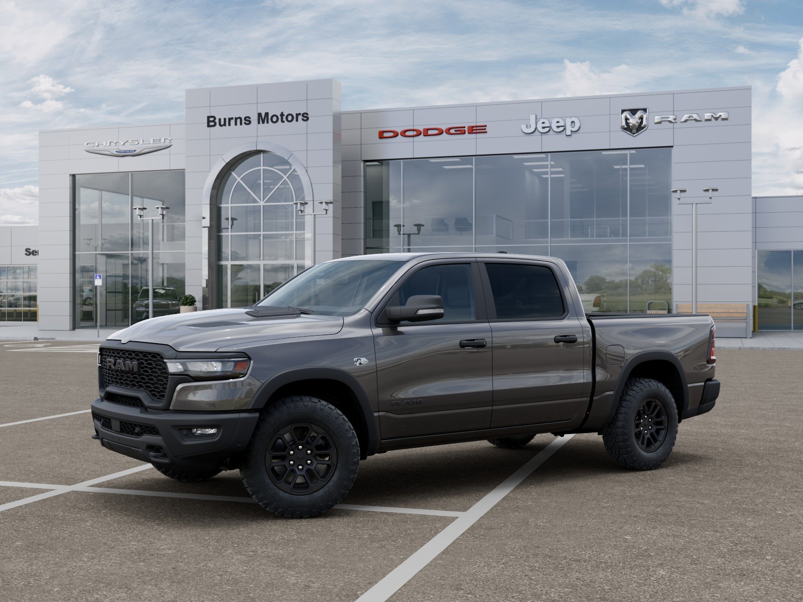 New 2026 Granite Crystal Metallic Clear-Coat Exterior Paint RAM Rebel image 28