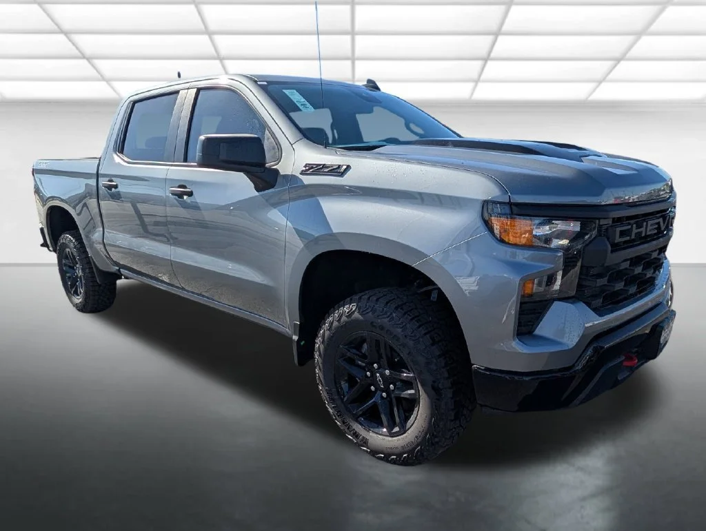 New 2026 Sterling Gray Metallic Chevrolet Custom Trail Boss image 1