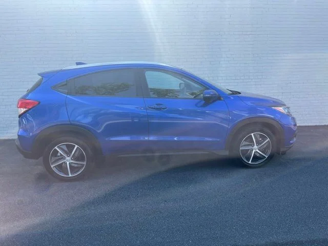 Used 2021 Aegean Blue Metallic Honda EX image 2