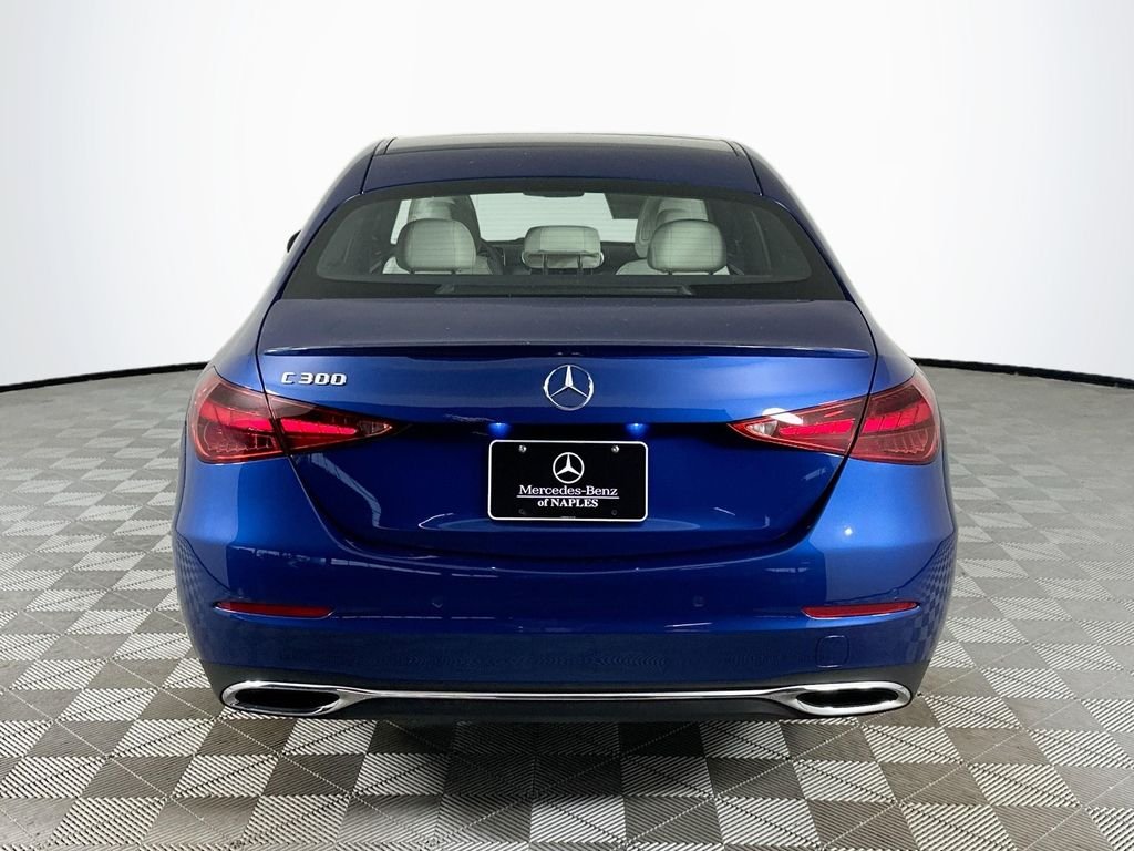 New 2026 Starling Blue Metallic Mercedes-Benz C 300 image 6