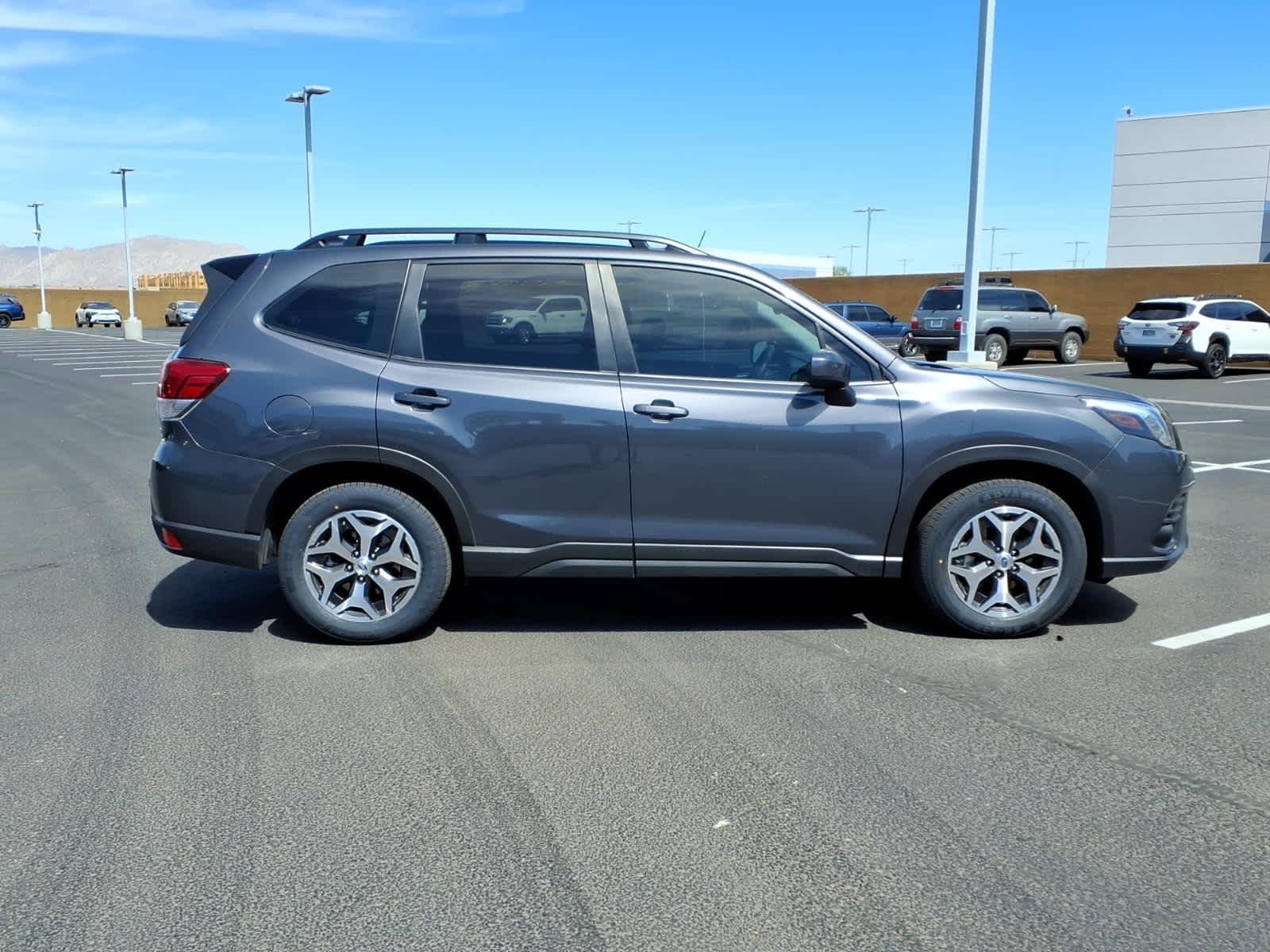 Used 2024 Magnetite Gray Metallic Subaru Premium image 3