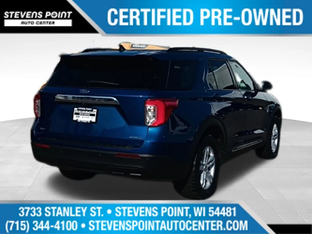 Used 2022 Atlas Blue Metallic Ford XLT image 8