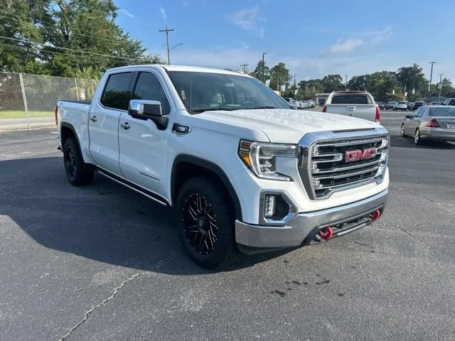 Used 2021 SUMMIT WHITE GMC SLT image 6