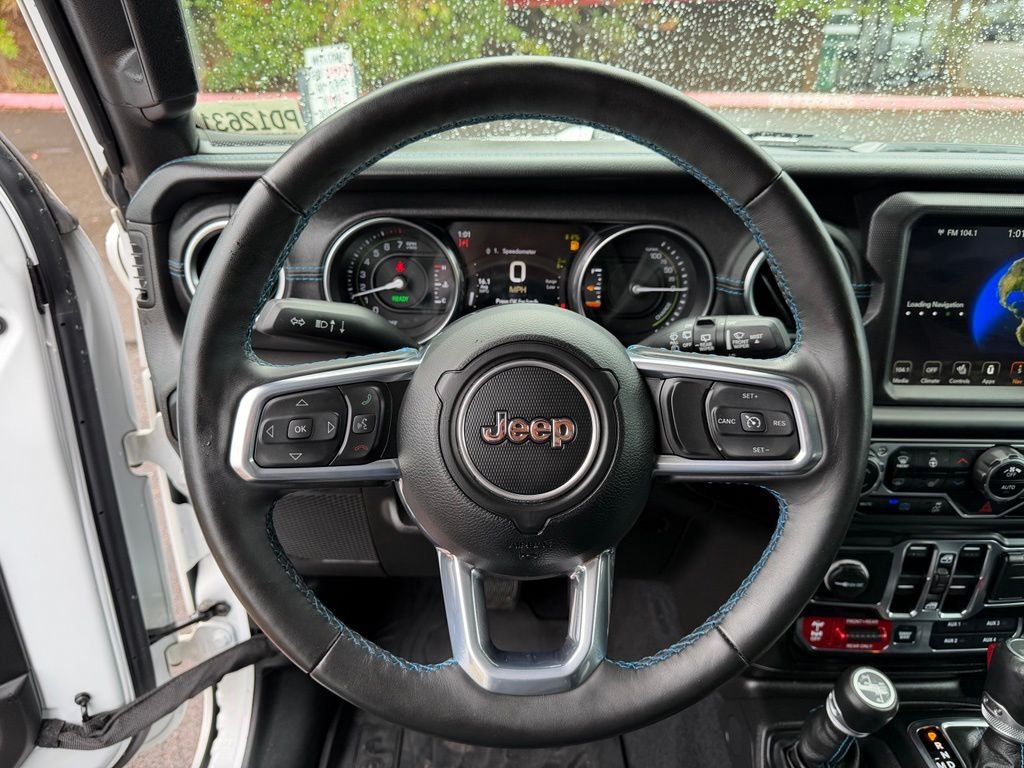 Used 2023 Bright White Clearcoat Jeep Rubicon 4xe image 18