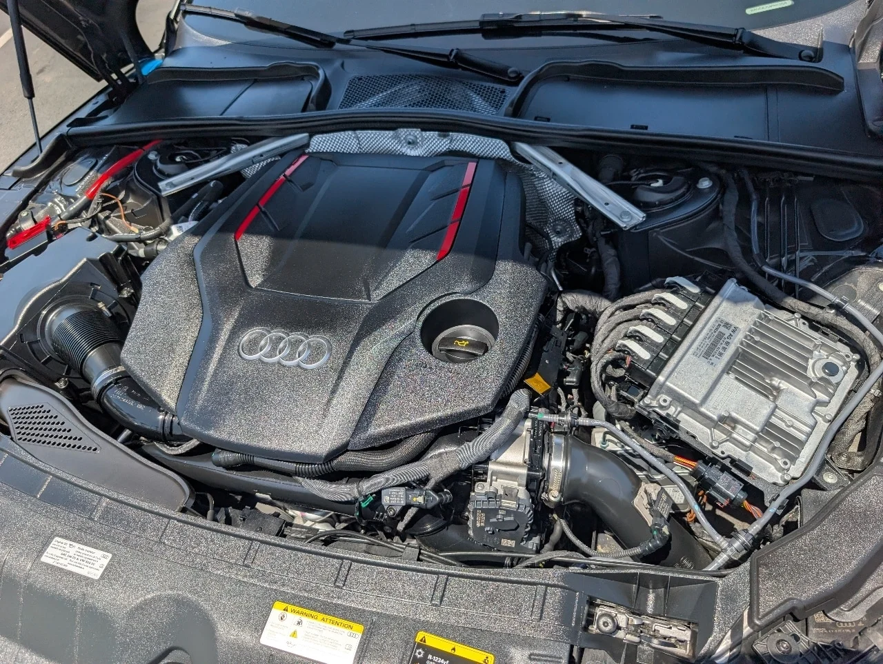 Used 2023 Mythos Black Metallic Audi Premium Plus image 5