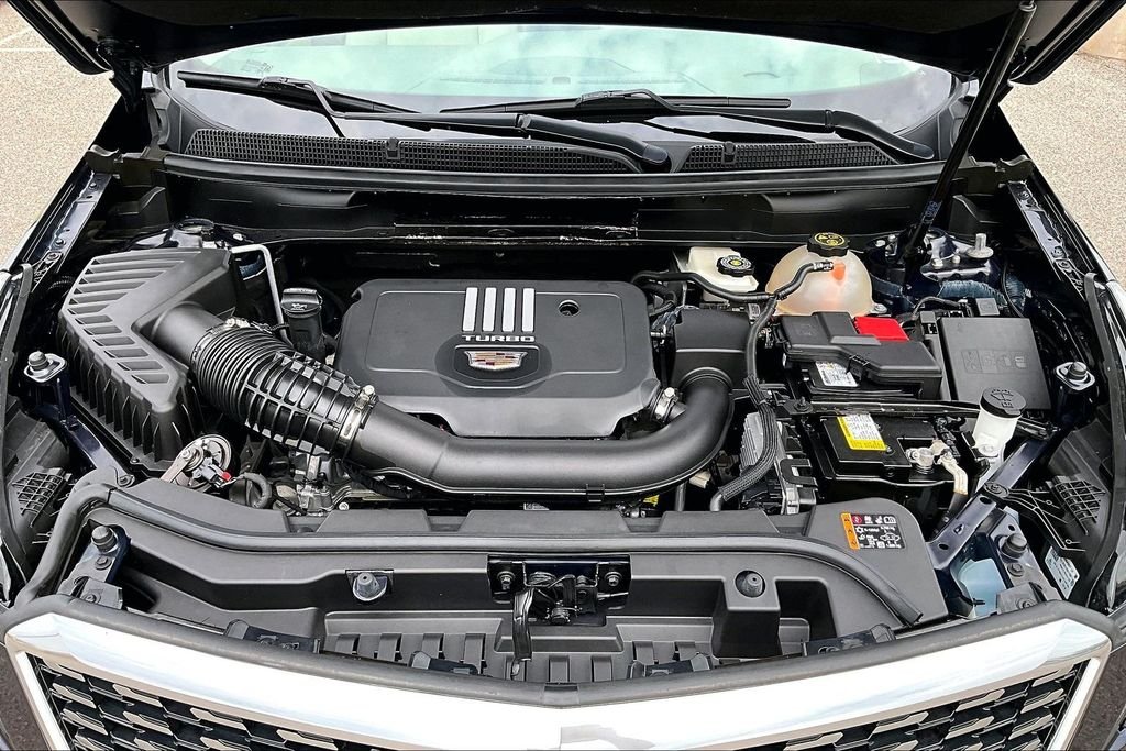 Used 2022 Blue Cadillac Premium Luxury image 9