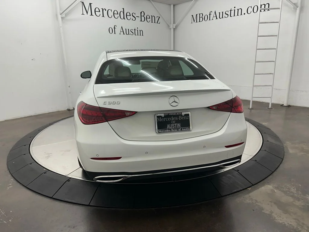 New 2026 White Mercedes-Benz C 300 image 6