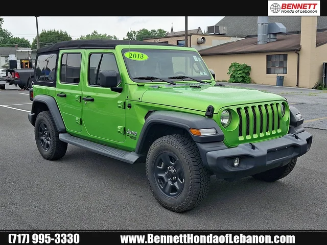 2018 Jeep Wrangler Unlimited Sport S