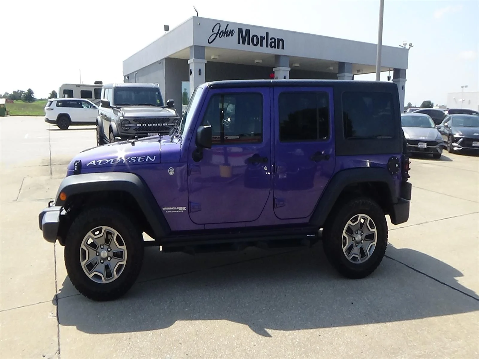 Used 2018 Xtreme Purple Clear Coat (phg) Jeep Rubicon image 1