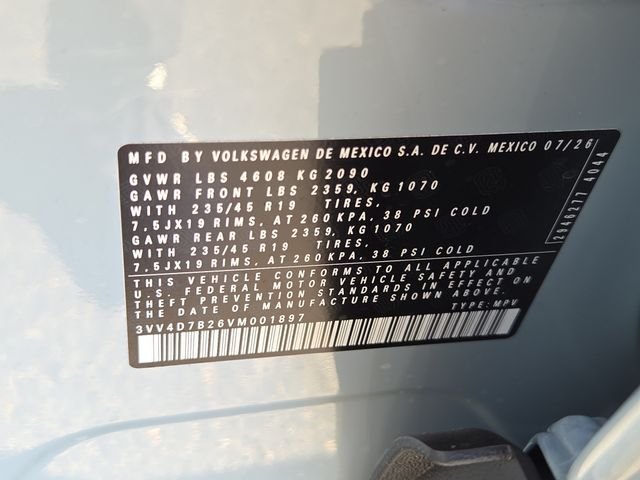 New 2027 Monument Gray Volkswagen 1.5T SEL image 6