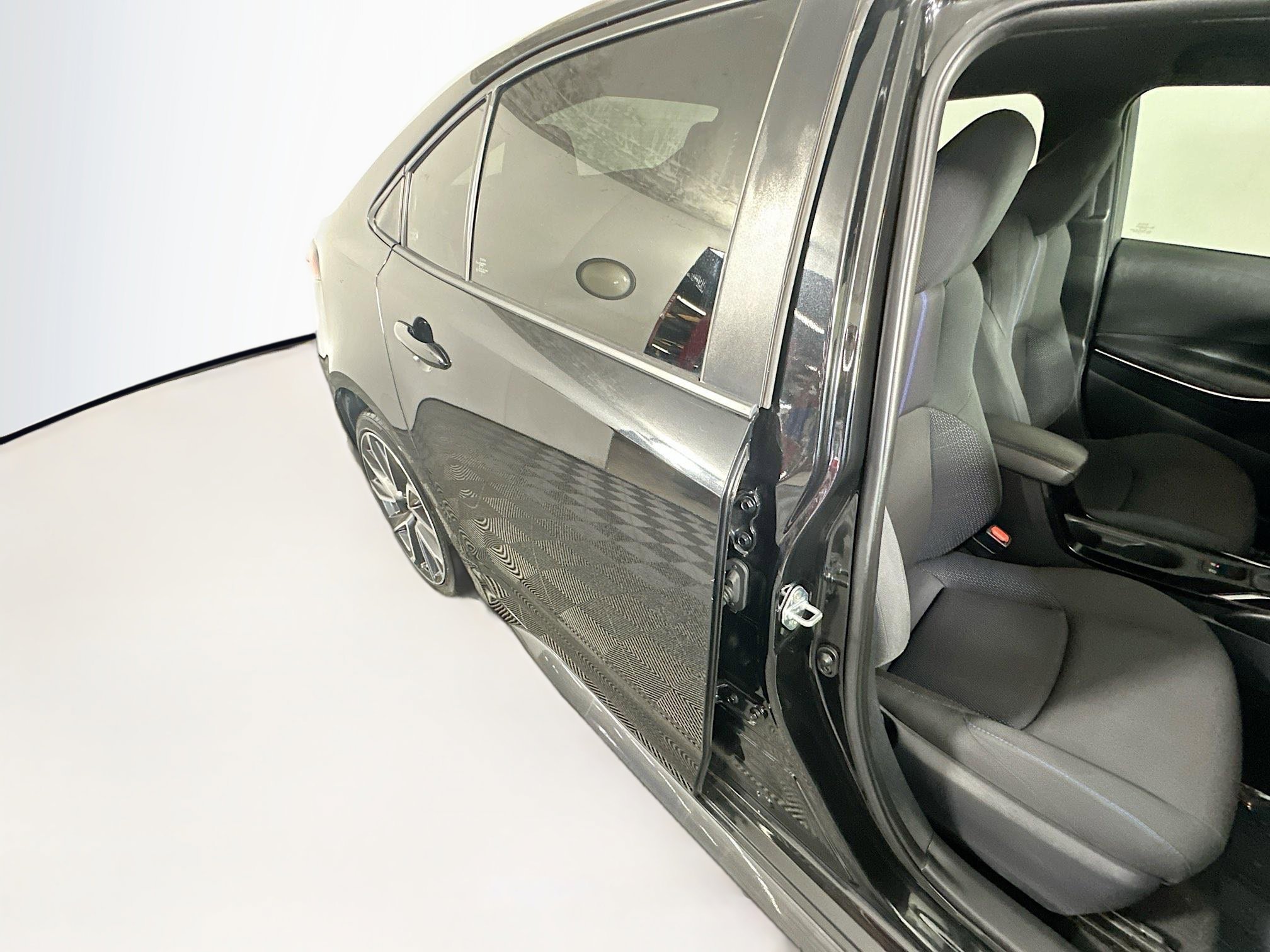 Used 2020 Black Sand Pearl Toyota SE image 27