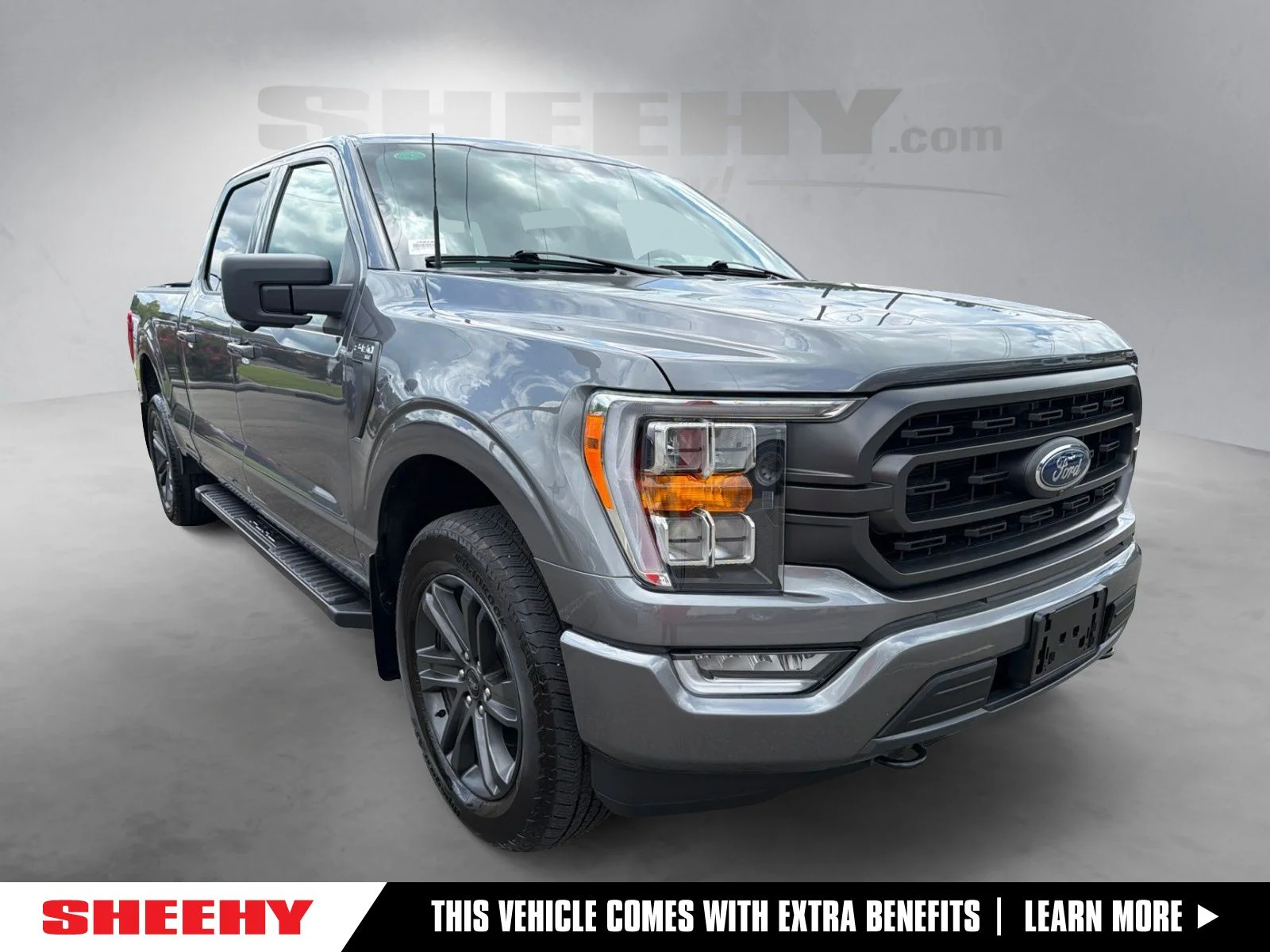 Certified Used 2023 Carbonized Gray Metallic Ford XLT image 1