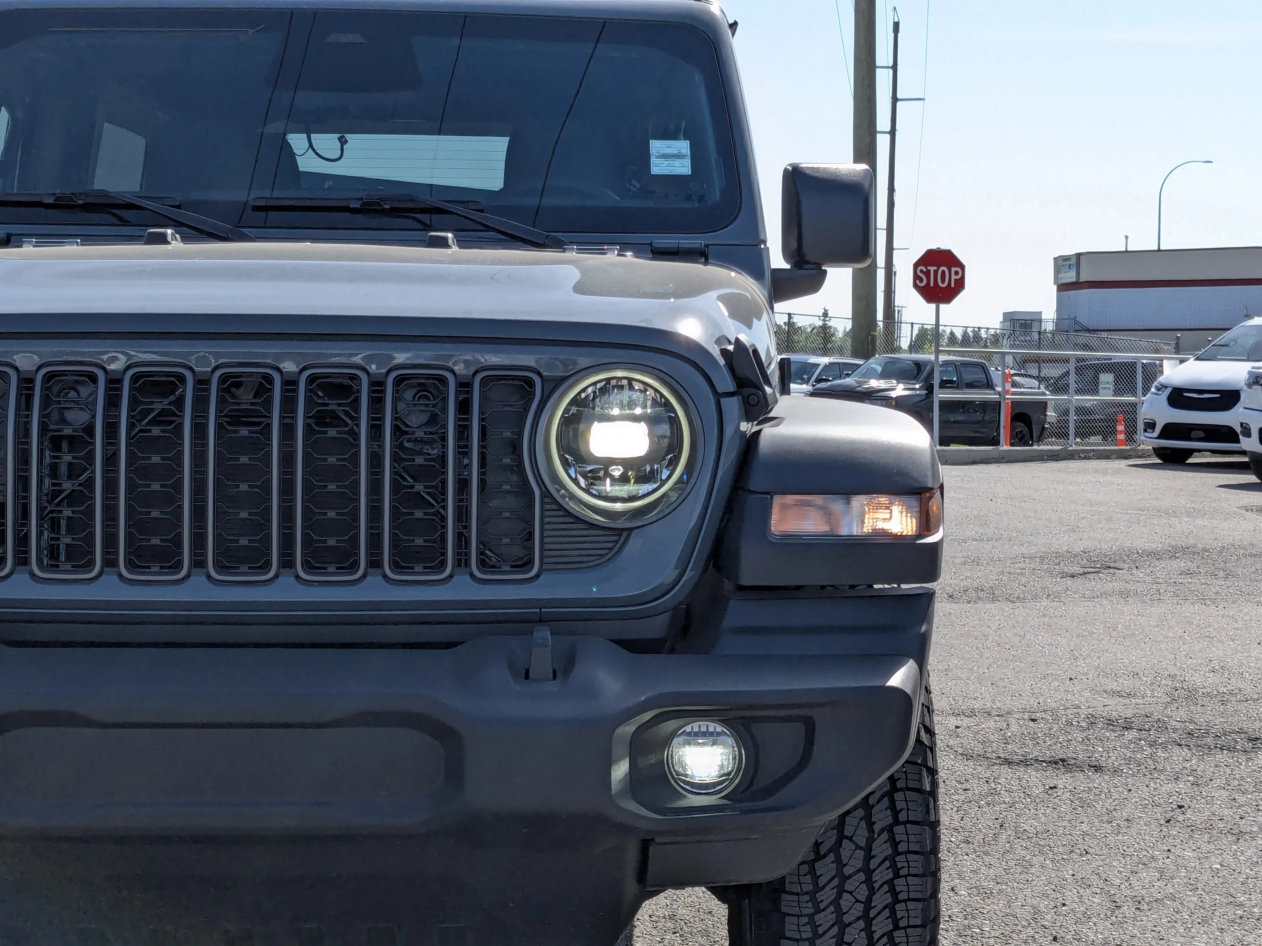 New 2025 Dark blue Jeep Willys - - Willys Package (22W) - Convenience Group - Black Freedom Top - 2.0L I?4 Turbo & More image 9