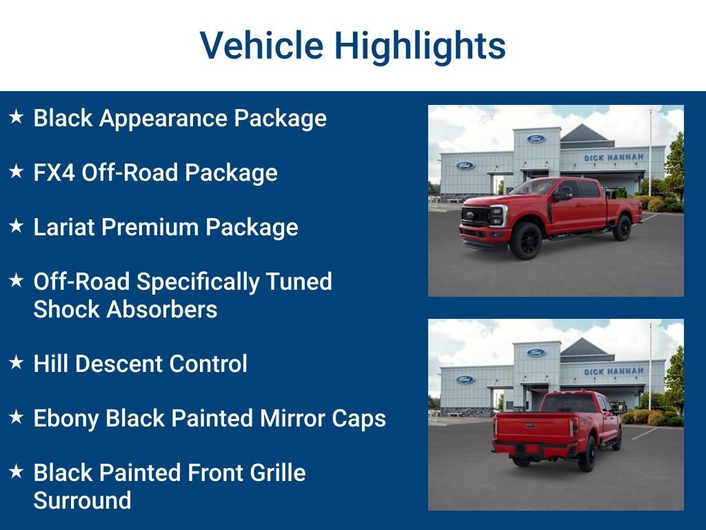 New 2026 Red Ford Lariat image 3