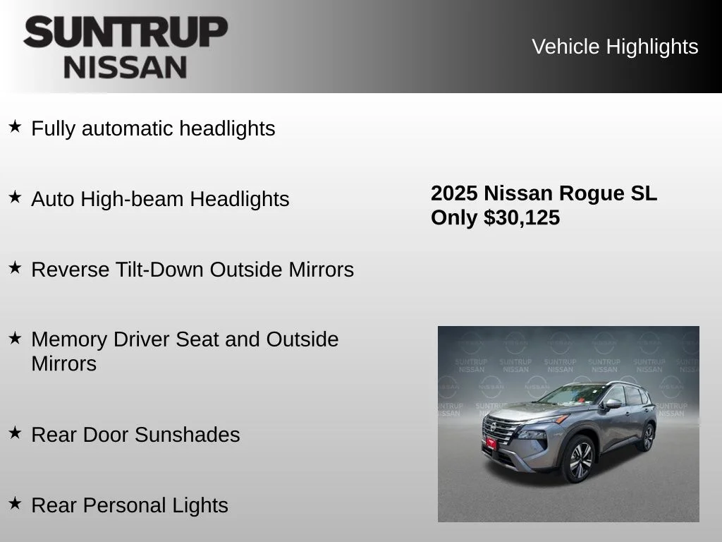 Used 2025 Gray Nissan SL image 23