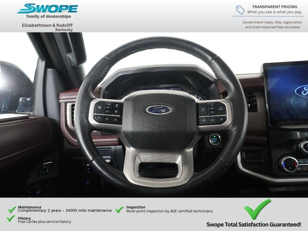 Used 2024 Agate Black Metallic Ford Limited image 17