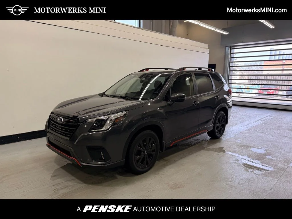 Used 2022 Subaru Forester Sport with VIN JF2SKAJC5NH514583 for sale in Golden Valley, Minnesota