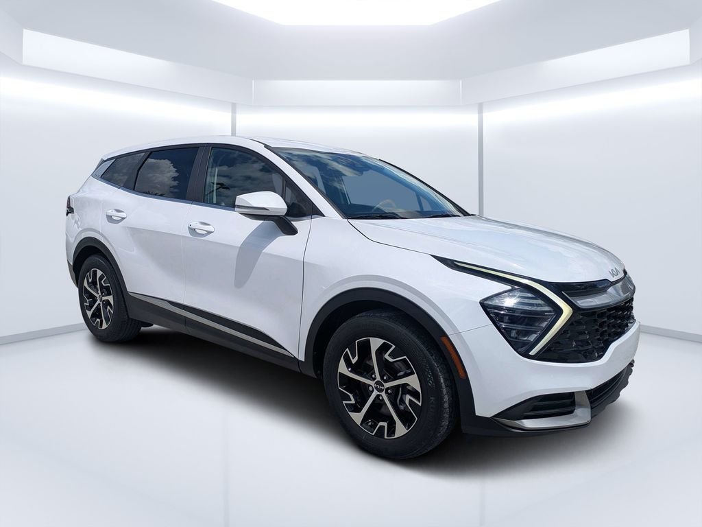Used 2024 White Kia EX image 1