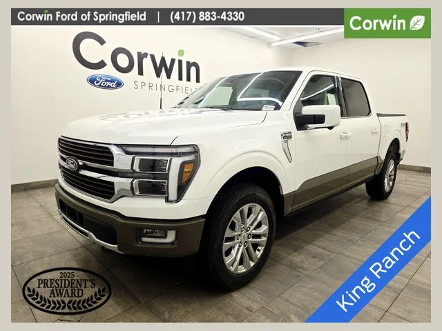 New 2026 Star White Metallic Tri-Coat Ford King Ranch® image 1