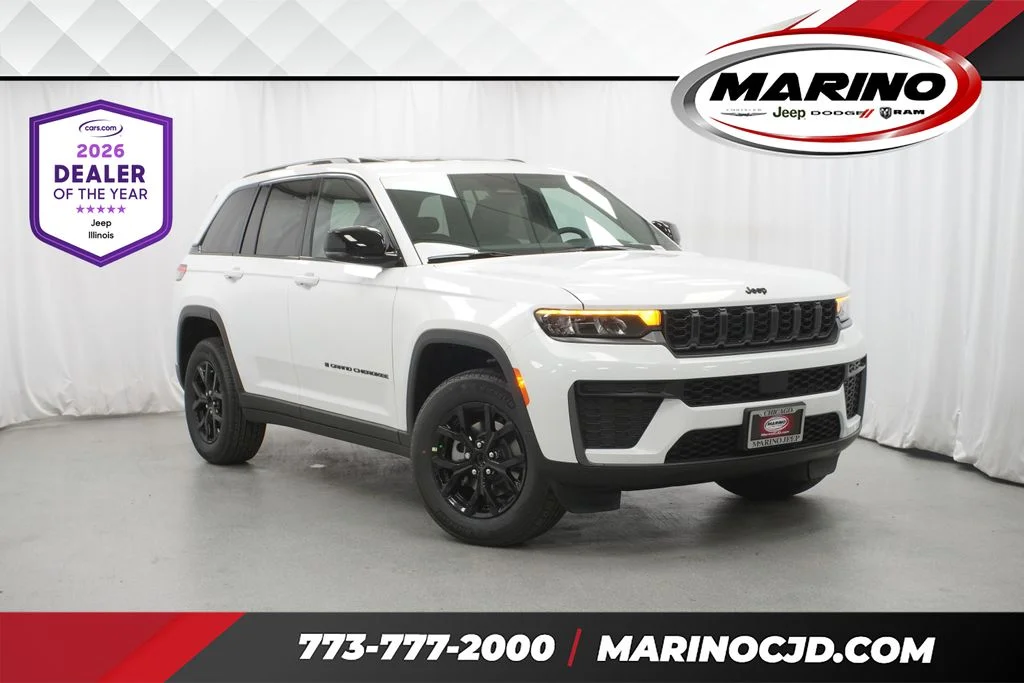 New 2026 Bright White Clear-Coat Exterior Paint Jeep Altitude image 1