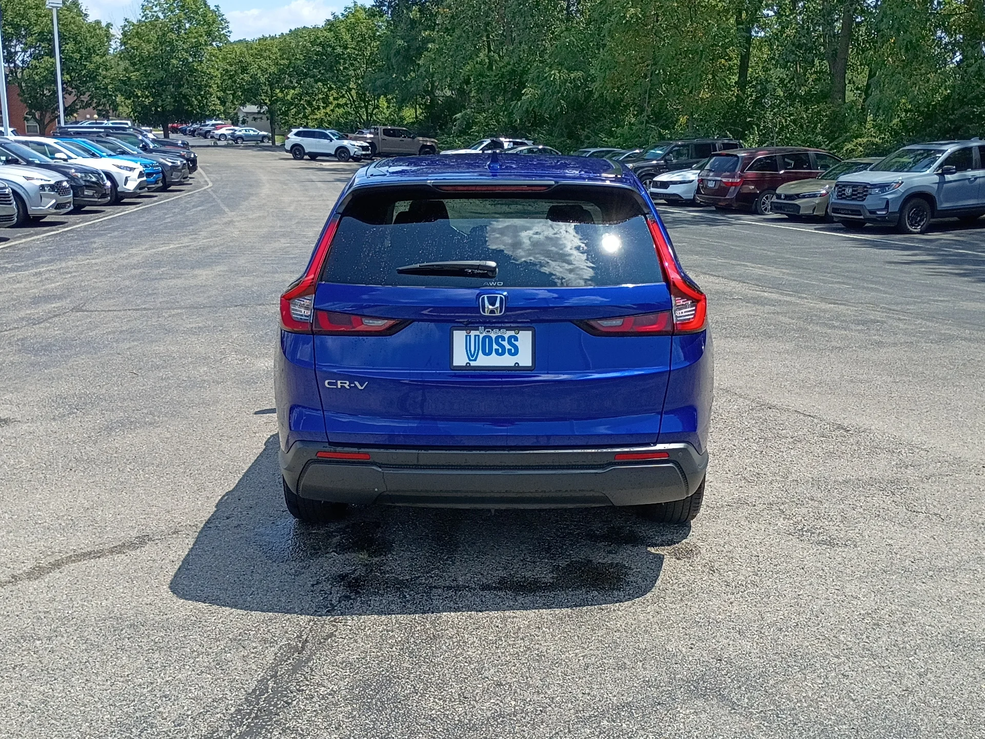 Certified Used 2024 BLUE Honda EX-L image 4