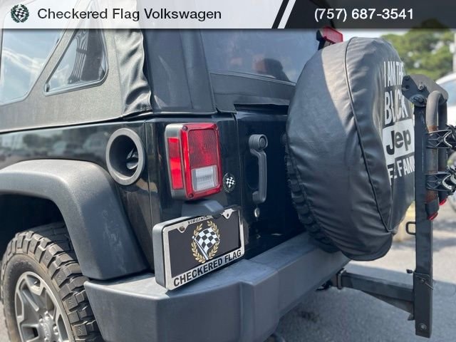 Used 2014 Black Clearcoat Jeep Rubicon image 8