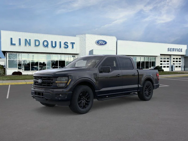 New 2026 Agate Black Metallic Ford XLT image 1