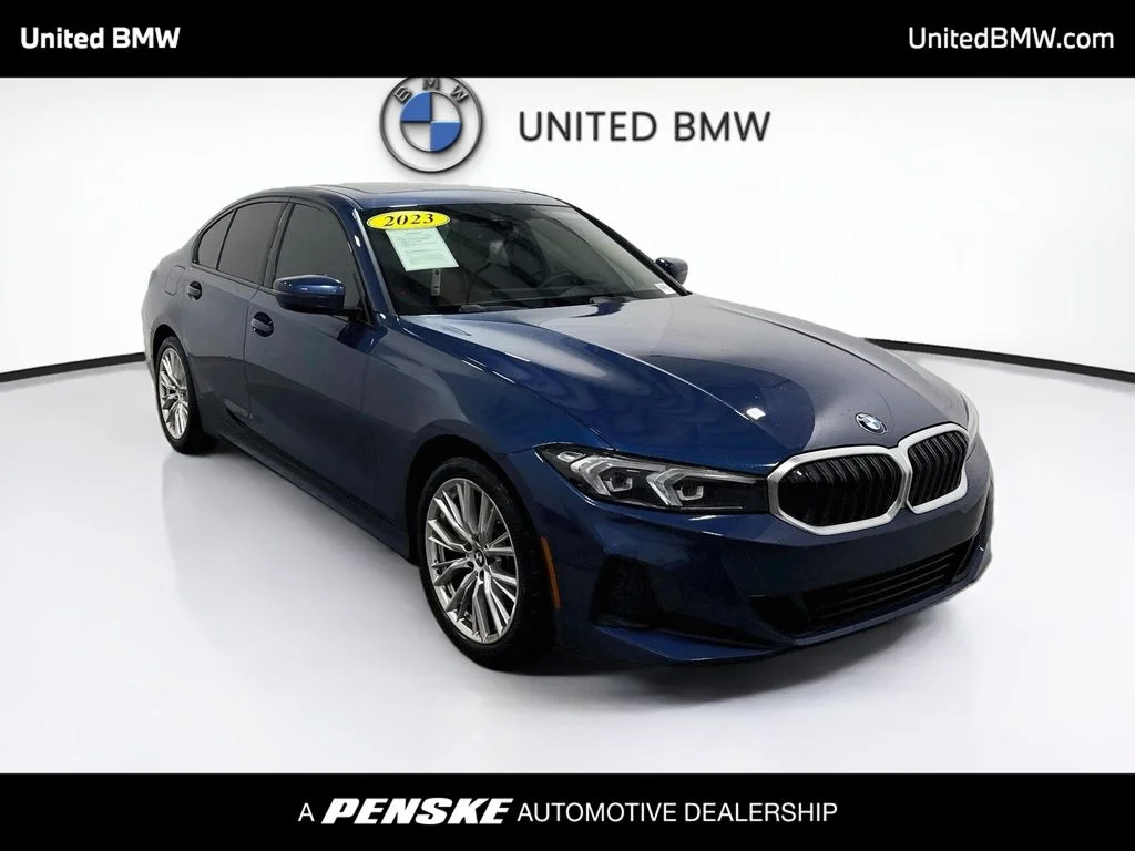 Used 2023 Phytonic Blue Metallic BMW 330i image 3