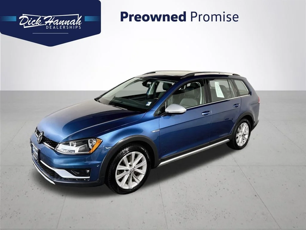 Used 2017 Blue Volkswagen TSI SE image 1