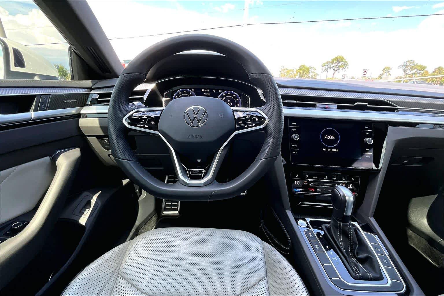 Used 2023 Opal White Pearl Volkswagen SEL Premium R-Line image 6