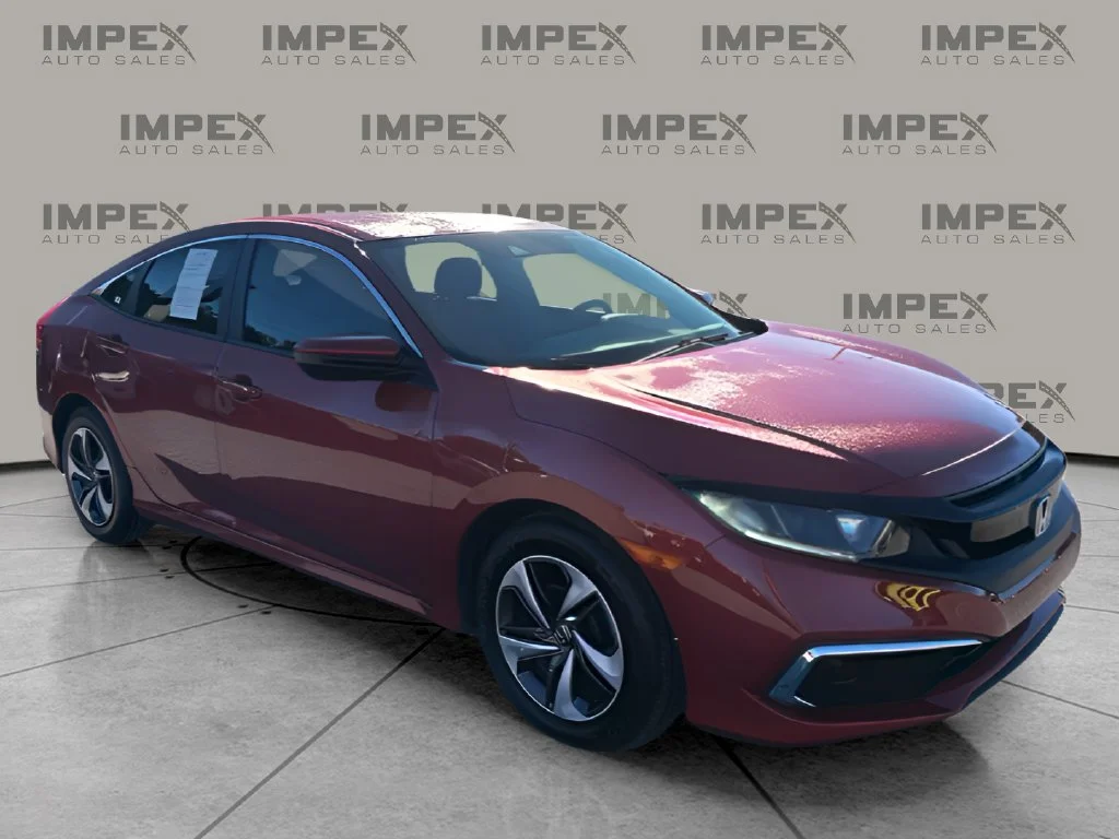 Used 2019 Orange Honda LX image 7