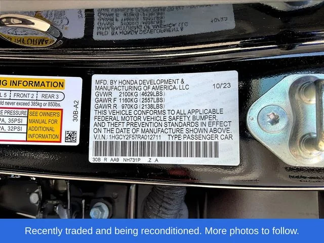 Used 2024 Black Honda Sport image 20
