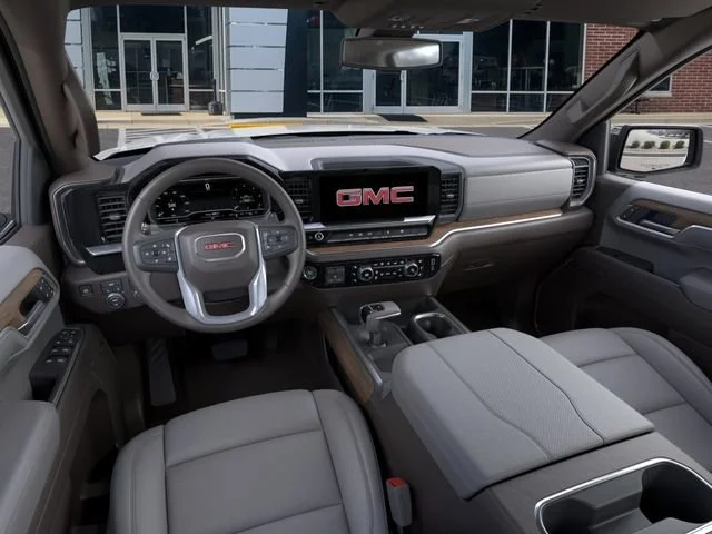 New 2026 Glacier White Tricoat GMC SLT image 15
