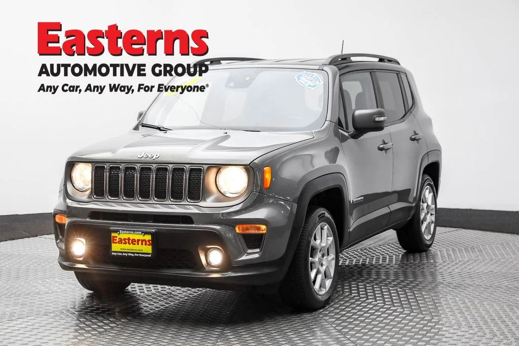 Used 2021 Gray Jeep Limited image 1