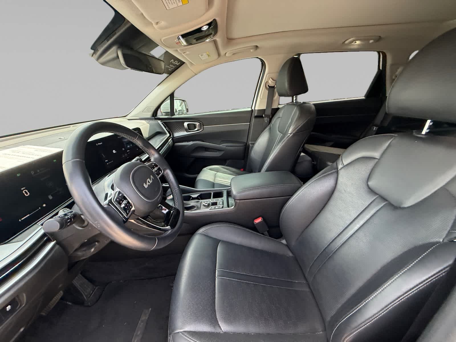 Used 2024 Glacial White Pearl Kia EX image 11