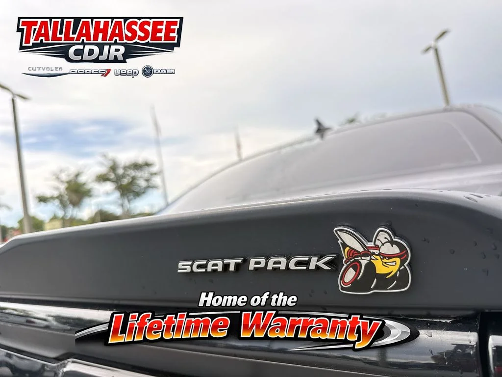 Used 2022 Pitch Black Clearcoat Dodge R/T Scat Pack image 6