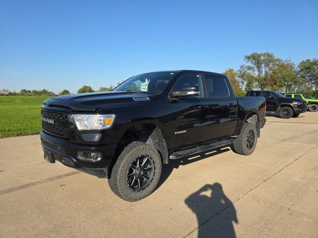 Used 2022 Diamond Black Crystal Pearlcoat Ram Big Horn image 3